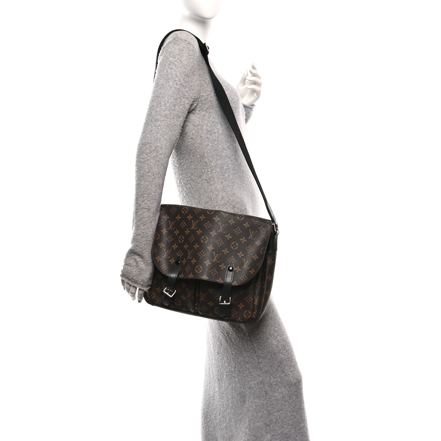 Louis Vuitton Monogram Macassar Christopher Messenger 2 of 10