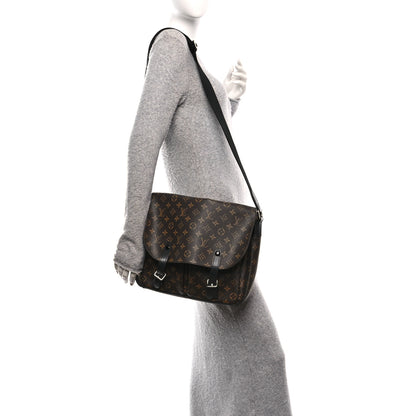 Louis Vuitton Monogram Macassar Christopher Messenger 2 of 10