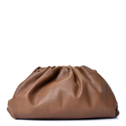 Bottega Veneta Smooth Butter Calf The Pouch Oversized Clutch Cammello 1 of 4