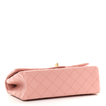 Chanel Aged Calfskin Quilted 2.55 Reissue 225 Flap Pink 4 of 11