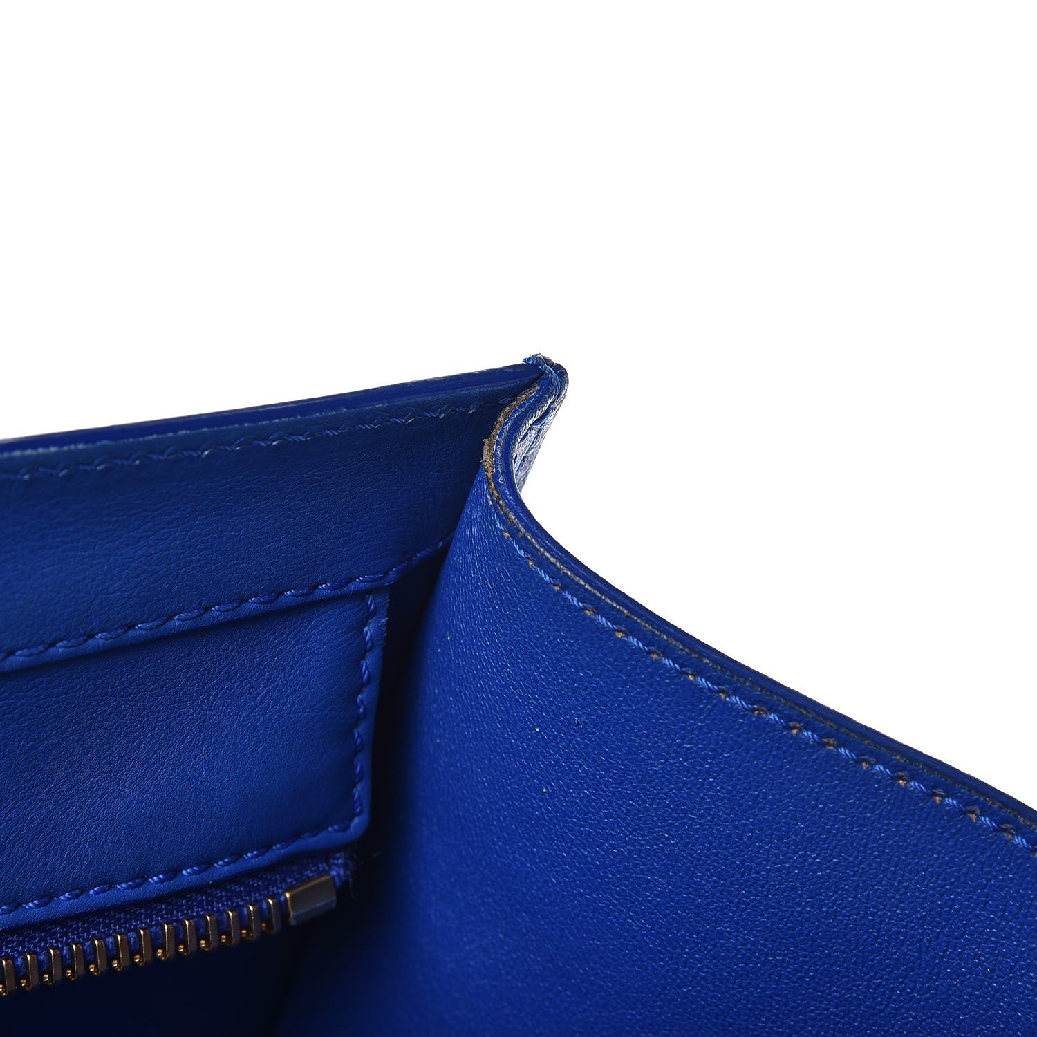 Celine Smooth Calfskin Mini Luggage Royal Blue 11 of 28