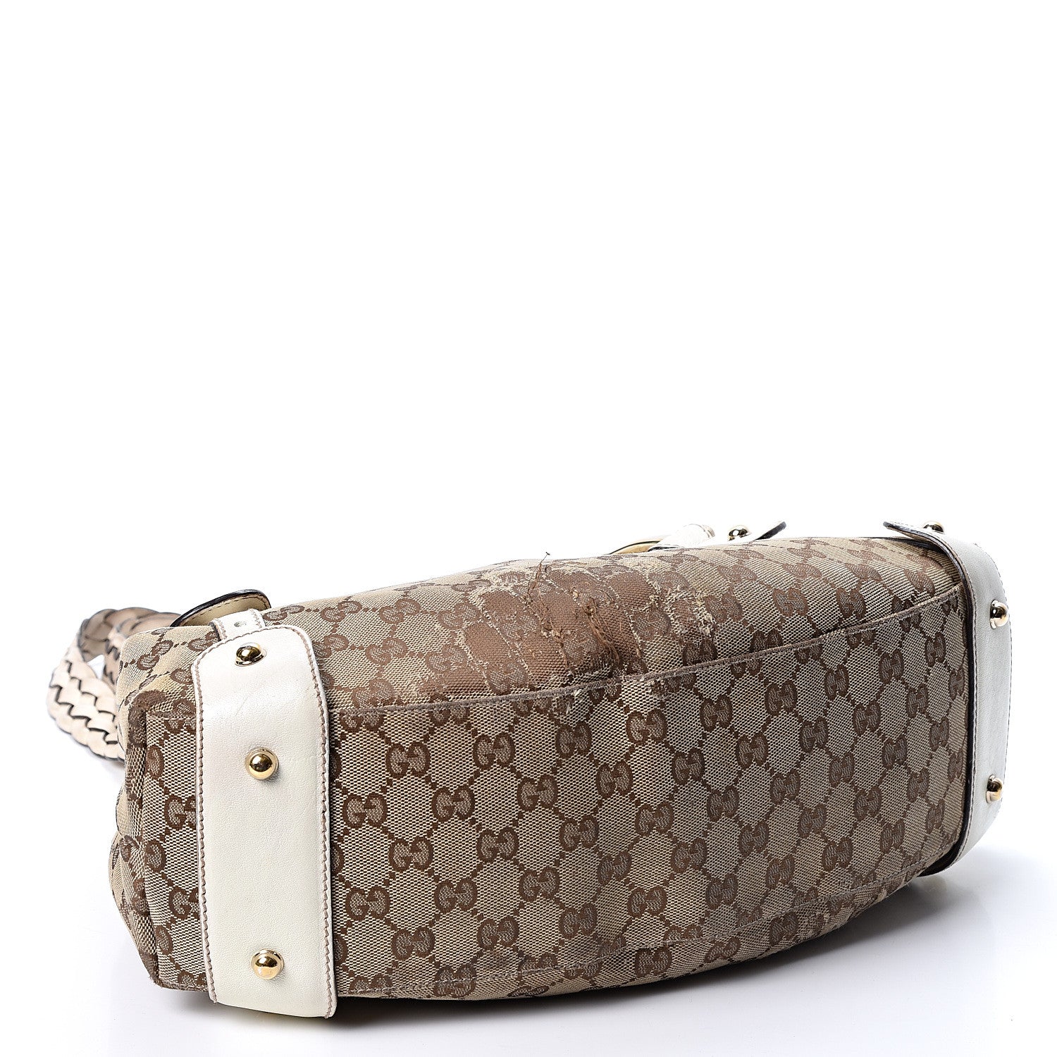 Gucci Monogram Small Pelham Shoulder Bag Off White 3 of 14
