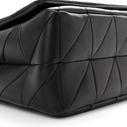 Saint Laurent Lambskin Matelasse Monogram Oversized Jamie Black 8 of 9