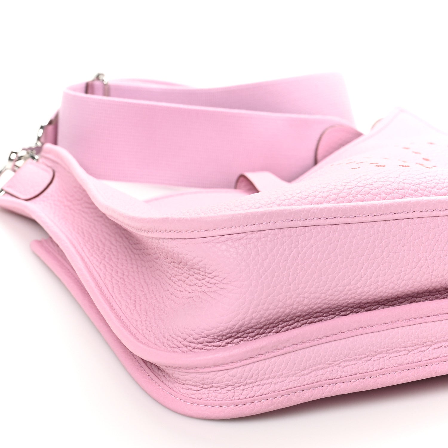 Hermes Taurillon Clemence EVELYNE III PM Mauve Sylvestre 9 of 10