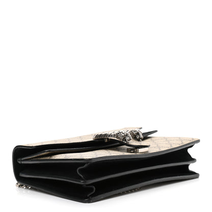 Gucci GG Supreme Monogram Small Dionysus Shoulder Bag Black 4 of 17