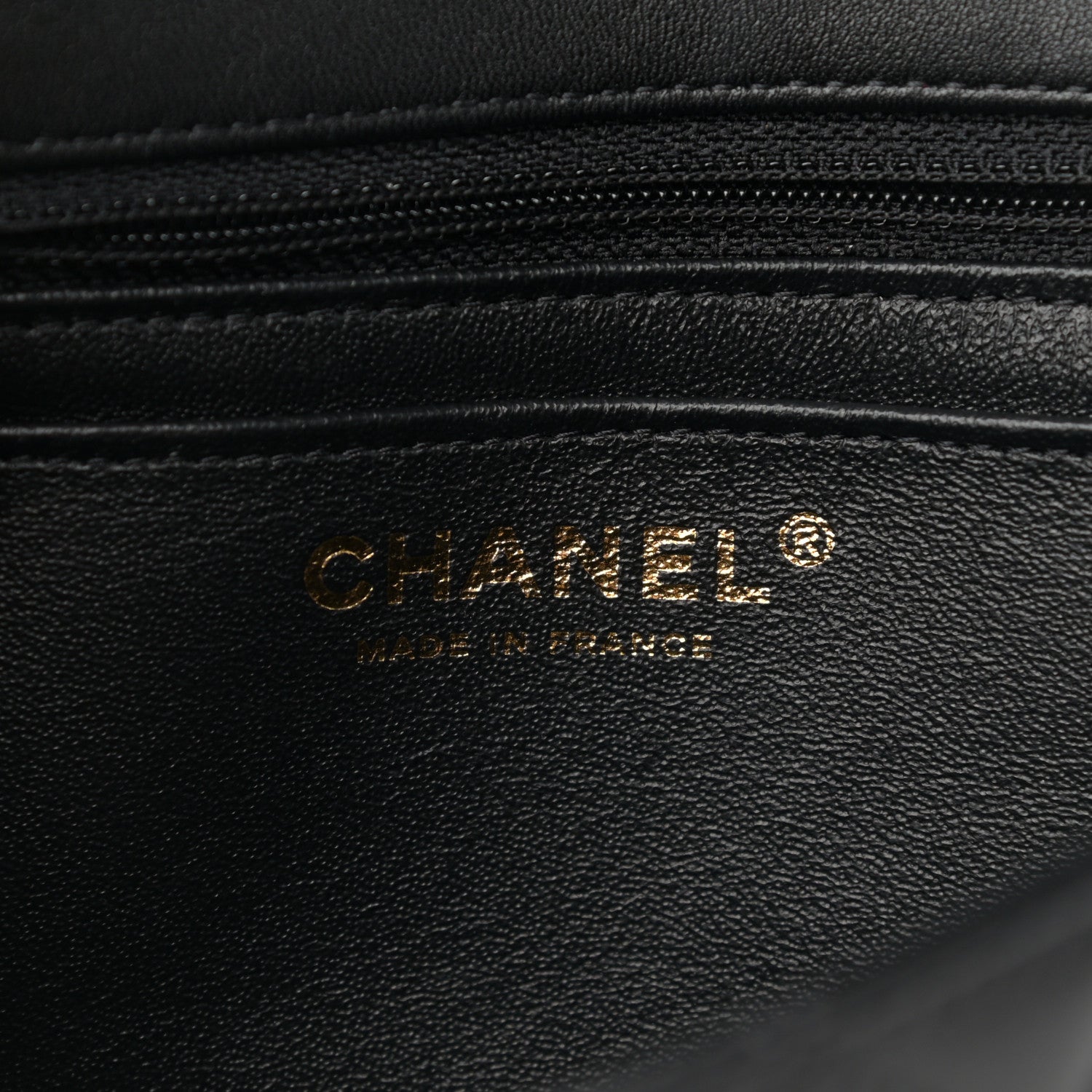 Chanel Lambskin Quilted Mini Rectangular Flap Black 5 of 11