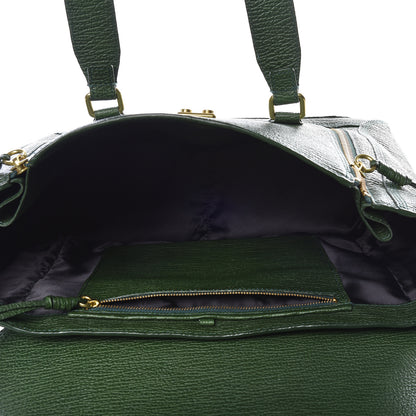 3.1 Phillip Lim 3.1 Textured Calfskin Large Pashli Satchel Jade 4 of 9