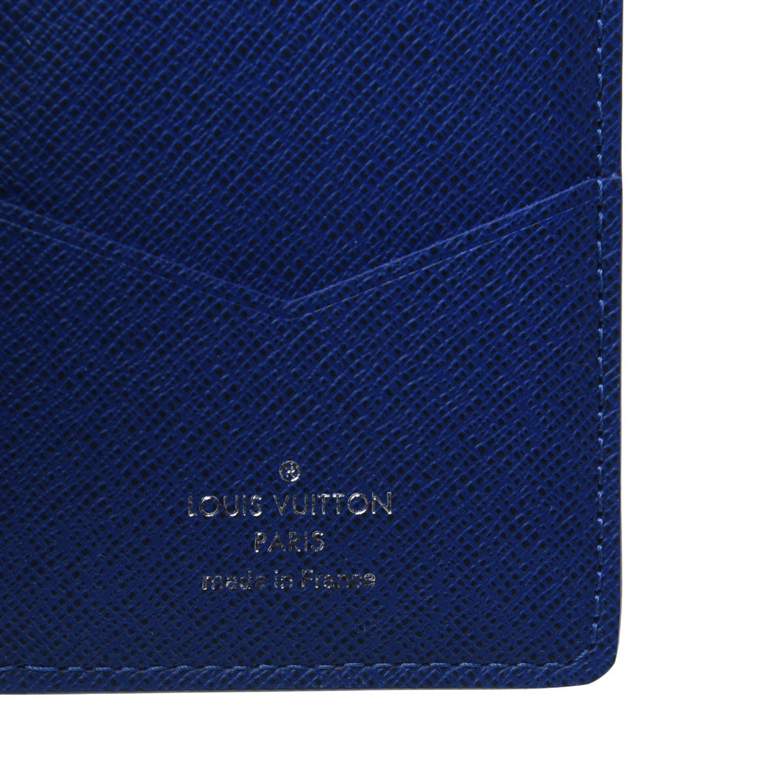 Louis Vuitton Taigarama Pocket Organizer NM Cobalt 6 of 13