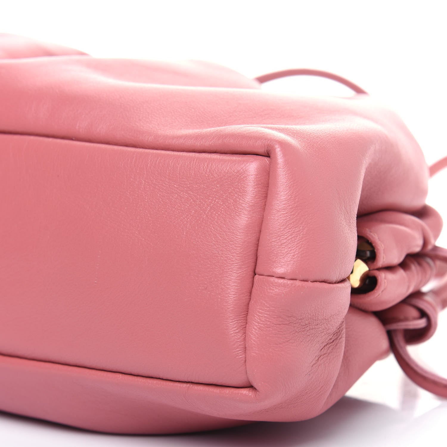 Mansur Gavriel Lambskin Mini Cloud Clutch Blush 8 of 10