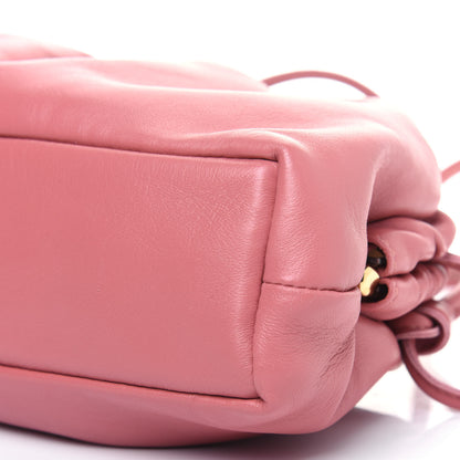 Mansur Gavriel Lambskin Mini Cloud Clutch Blush 8 of 10