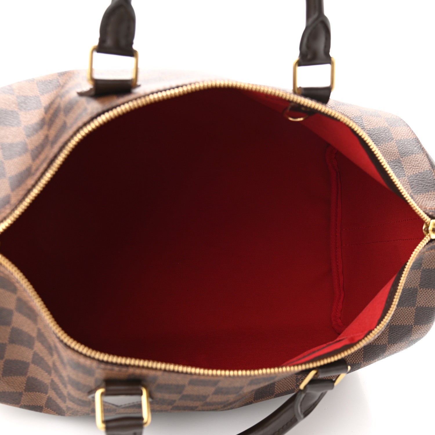 Louis Vuitton Damier Ebene Speedy Bandouliere 35 5 of 11