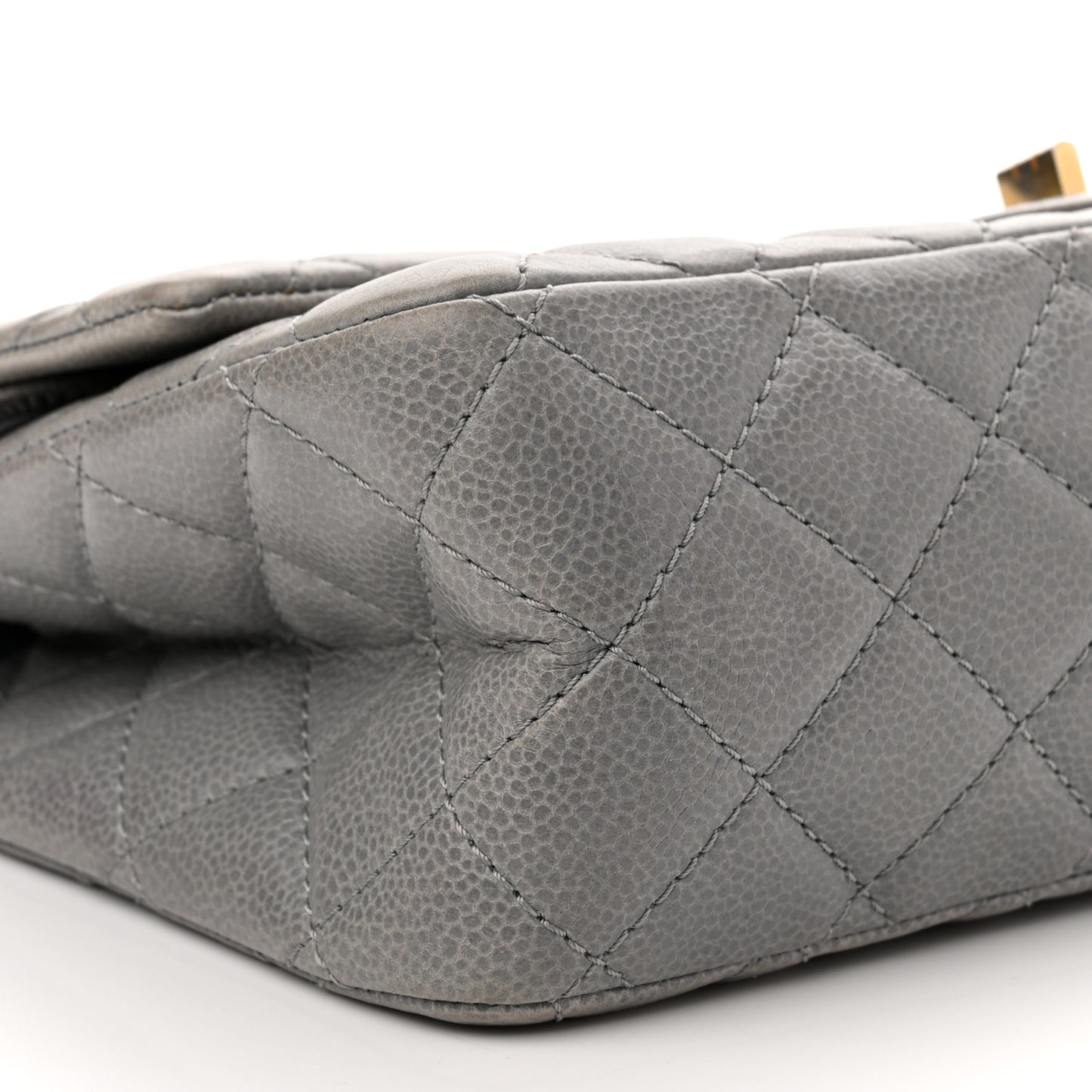 Caviar Quilted 2.55 Reissue 226 Flap Light Grey