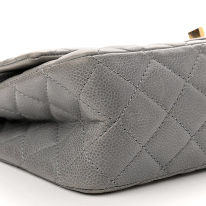 Chanel Caviar Quilted 2.55 Reissue 226 Flap Light Grey 9 of 14