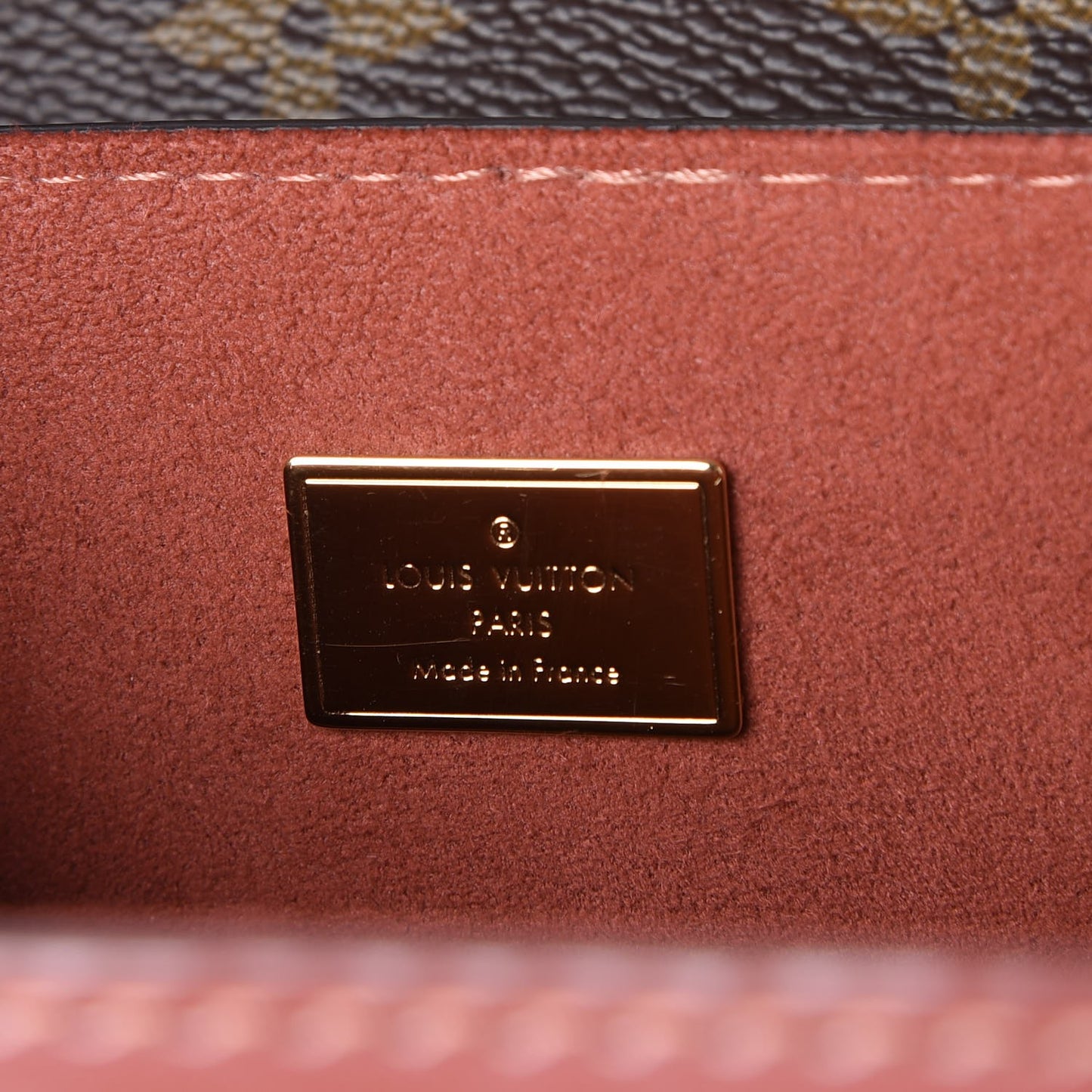 Patent Monogram Hot Springs Backpack Vieux Rose