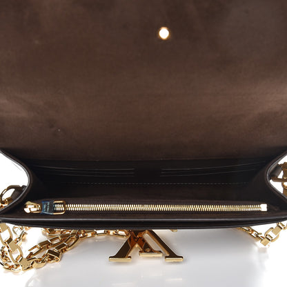 Louis Vuitton Calfskin Chain Louise GM Granit 5 of 8