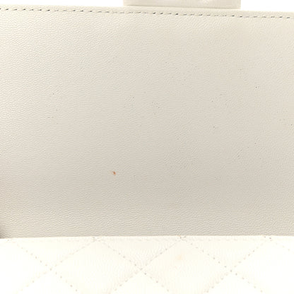 Chanel Lambskin Quilted Small Chic Pearls Flap White 11 of 12