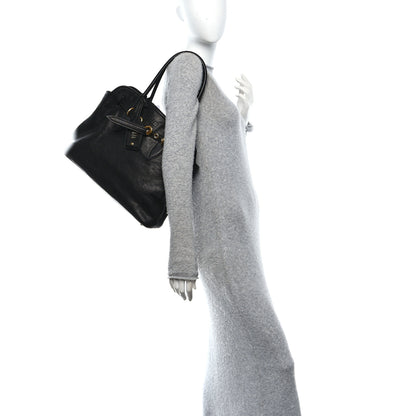Miu Miu Nappa Medium Aventure Bag Black 2 of 9