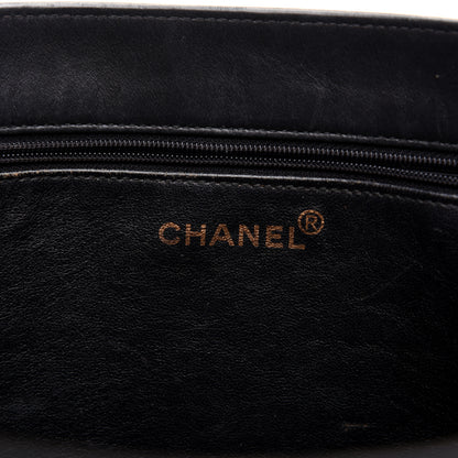 Chanel Lambskin CC Tote Black 8 of 12