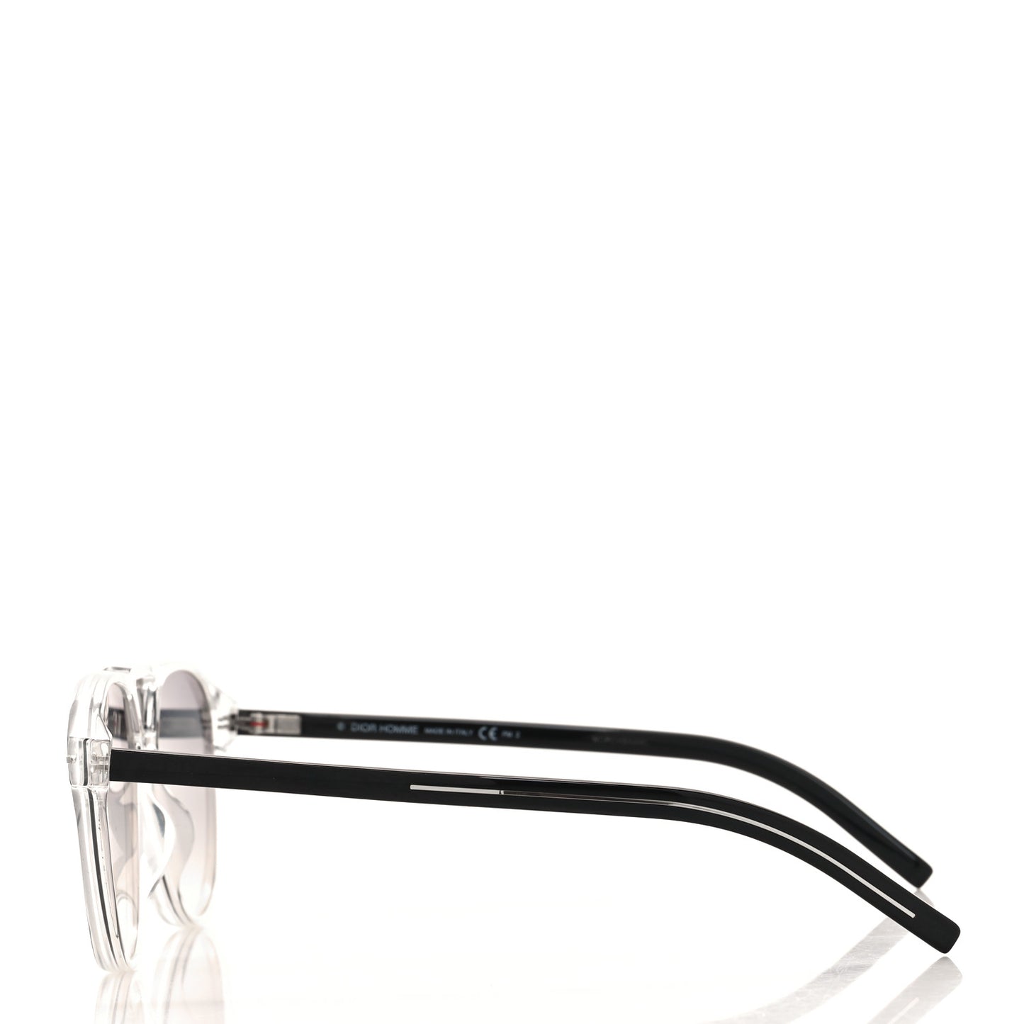 Acetate Black Tie 263S Sunglasses Grey Black