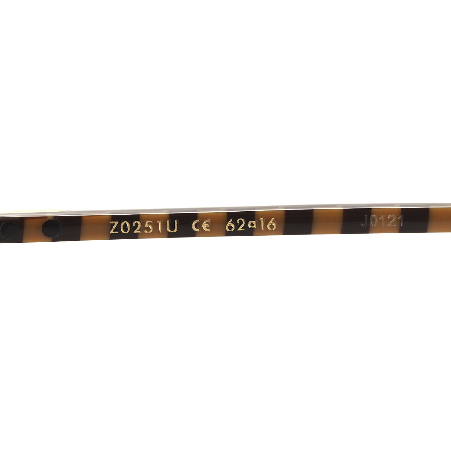 Louis Vuitton Metal Conspiration Pilote Aviator Sunglasses Z0251U Gold 6 of 9