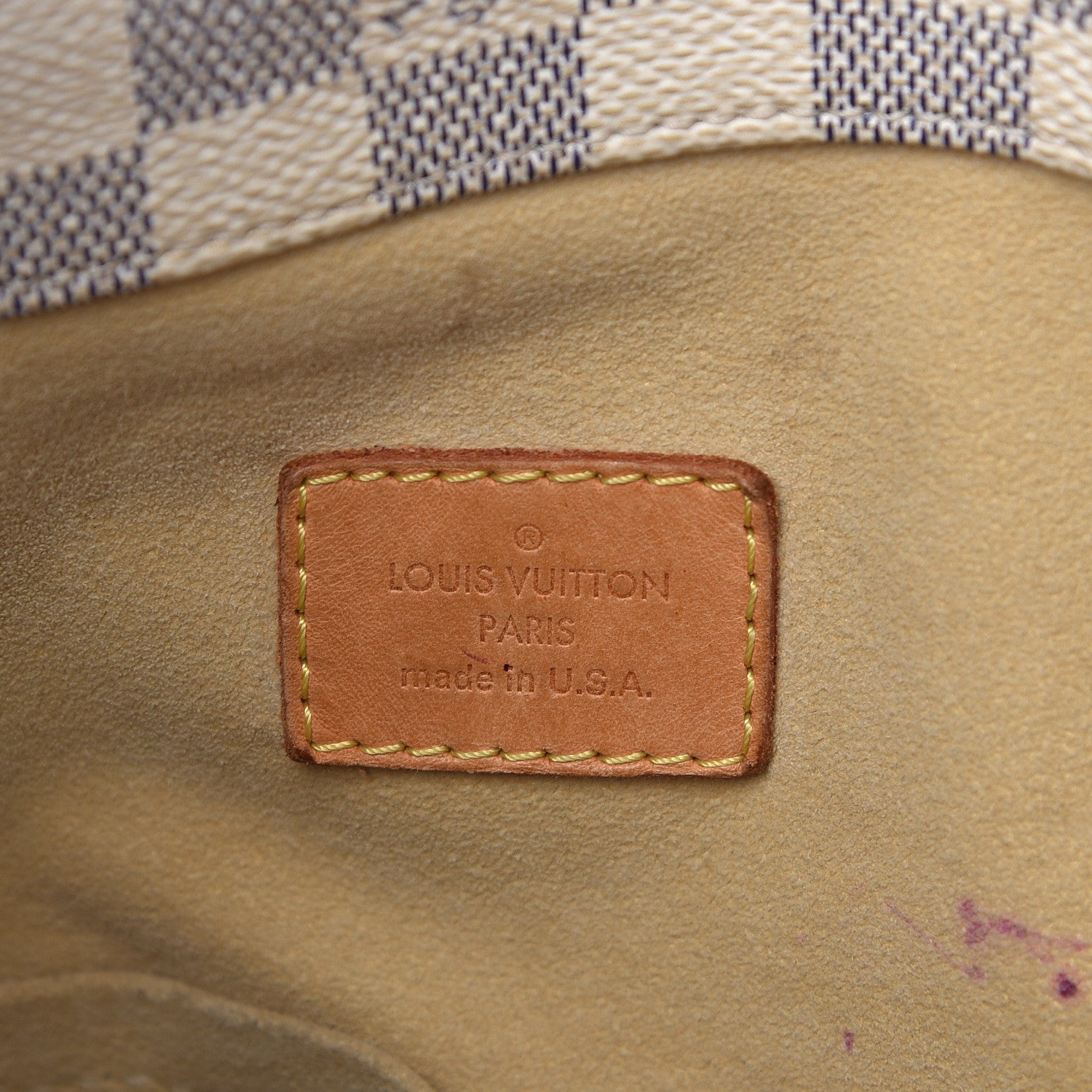 Louis Vuitton Damier Azur Artsy MM 6 of 17