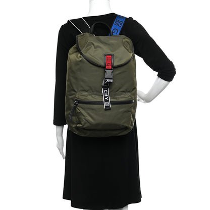 Givenchy Nylon Light 3 Backpack Khaki 2 of 9