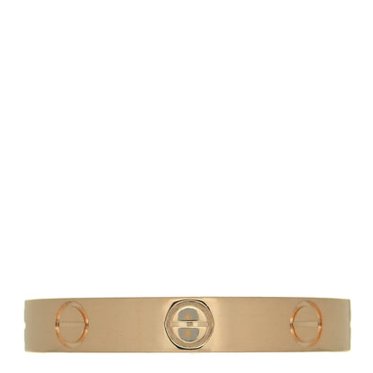 Cartier 18K Yellow Gold 3.5mm LOVE Wedding Band Ring 59 8.75 3 of 4