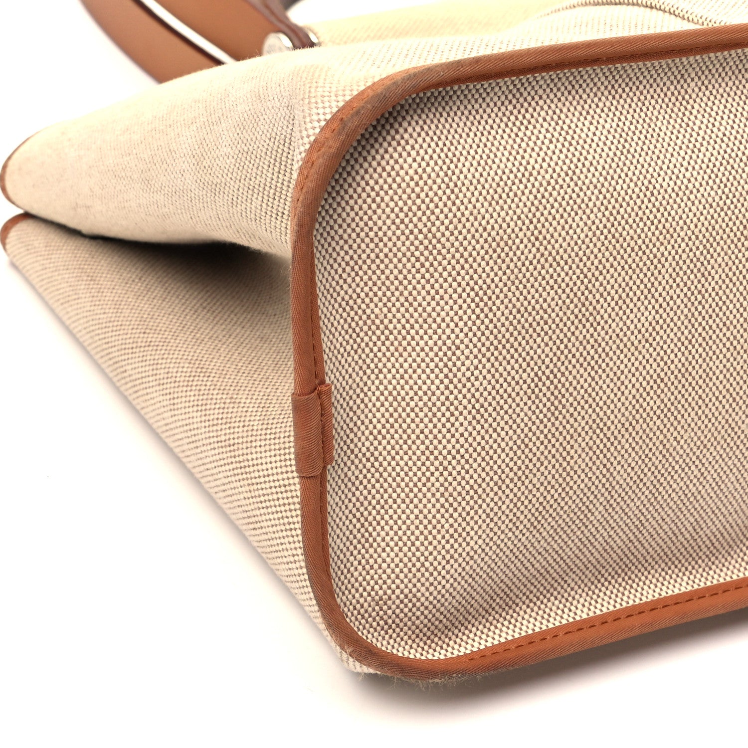 Hermes Toile Cabag Elan 39 Natural 5 of 6