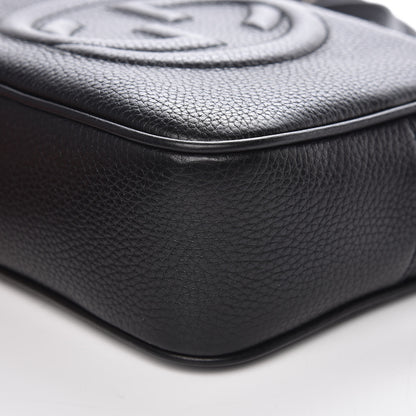 Gucci Pebbled Calfskin Small Soho Disco Bag Black 9 of 9