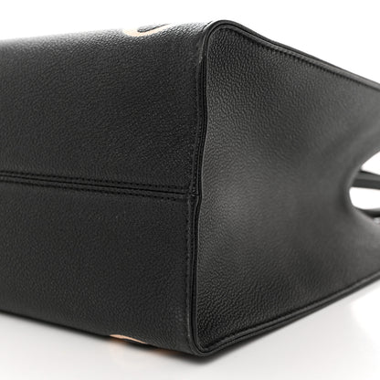 Louis Vuitton LOUIS VUITTON Empreinte Monogram Giant Onthego MM Black Beige 10 of 10