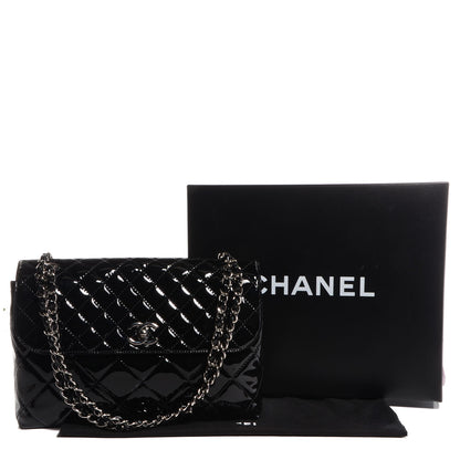 Chanel Vinyl In the Business Flap Black 5 of 9