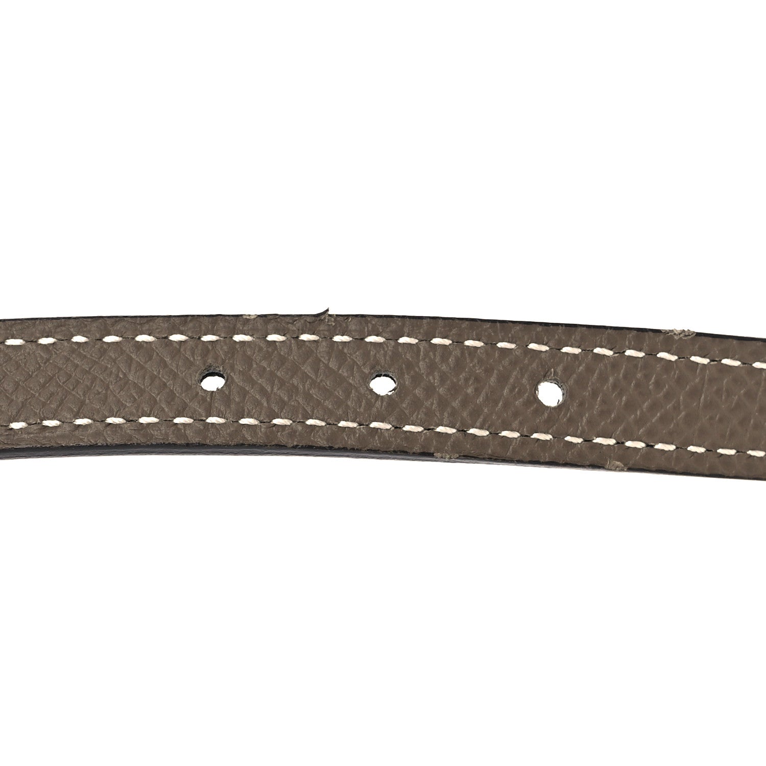 Hermes Swift Epsom 13mm Gamma Belt 75 30 Black Etoupe 3 of 5