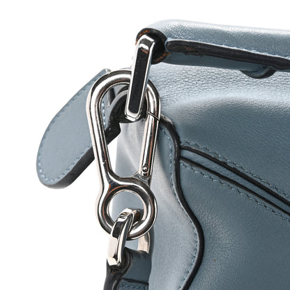 Loewe Calfskin Small Puzzle Bag Stone Blue 12 of 16