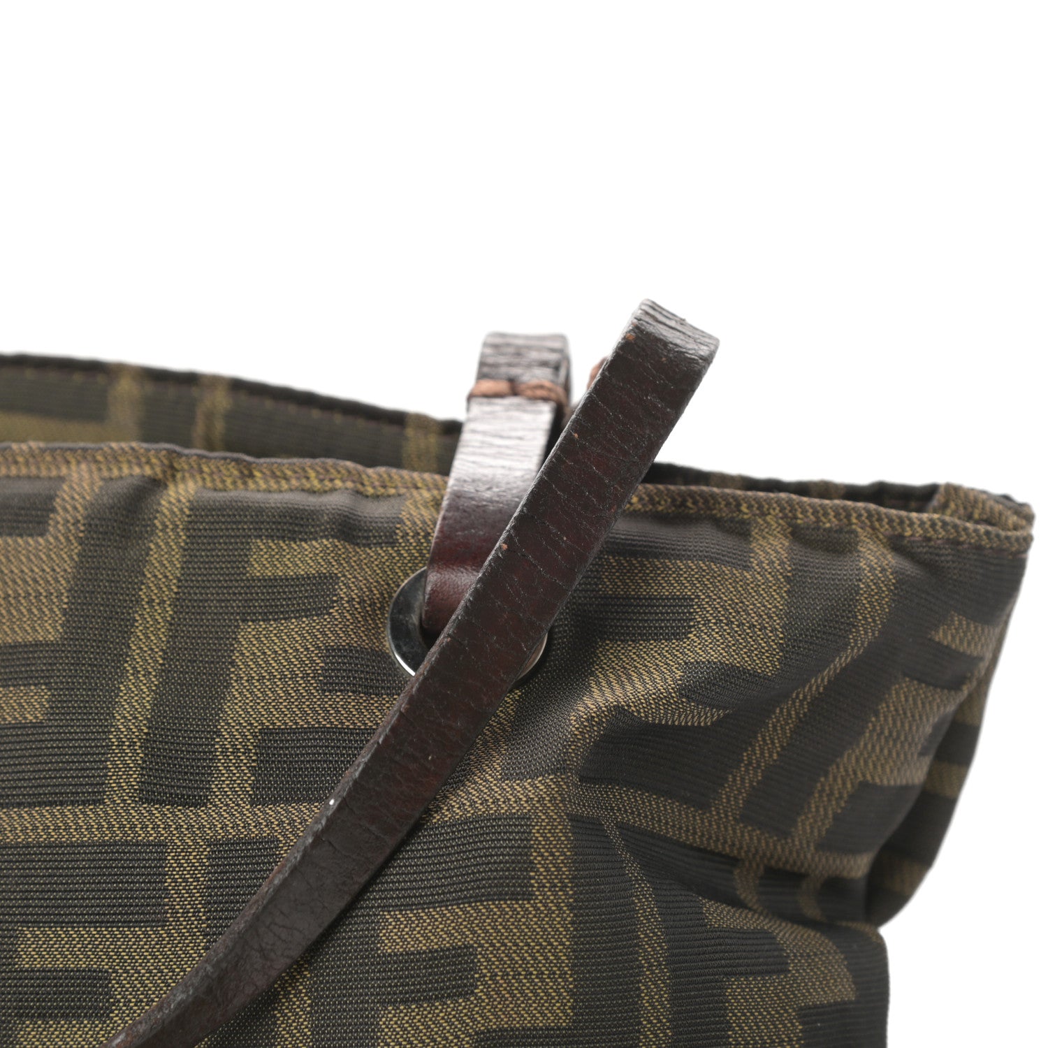 Fendi Zucca Mini Tote Tobacco 17 of 18