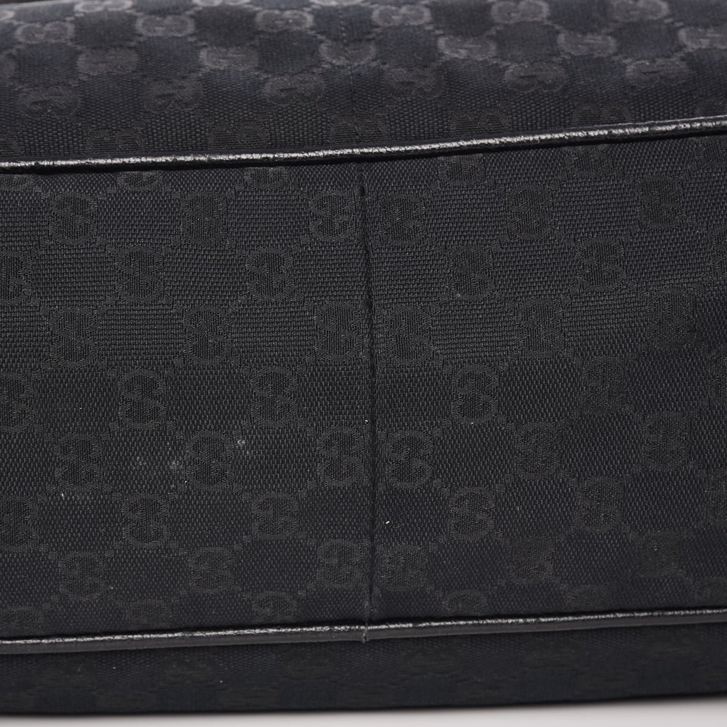 Monogram Large Diaper Bag Black