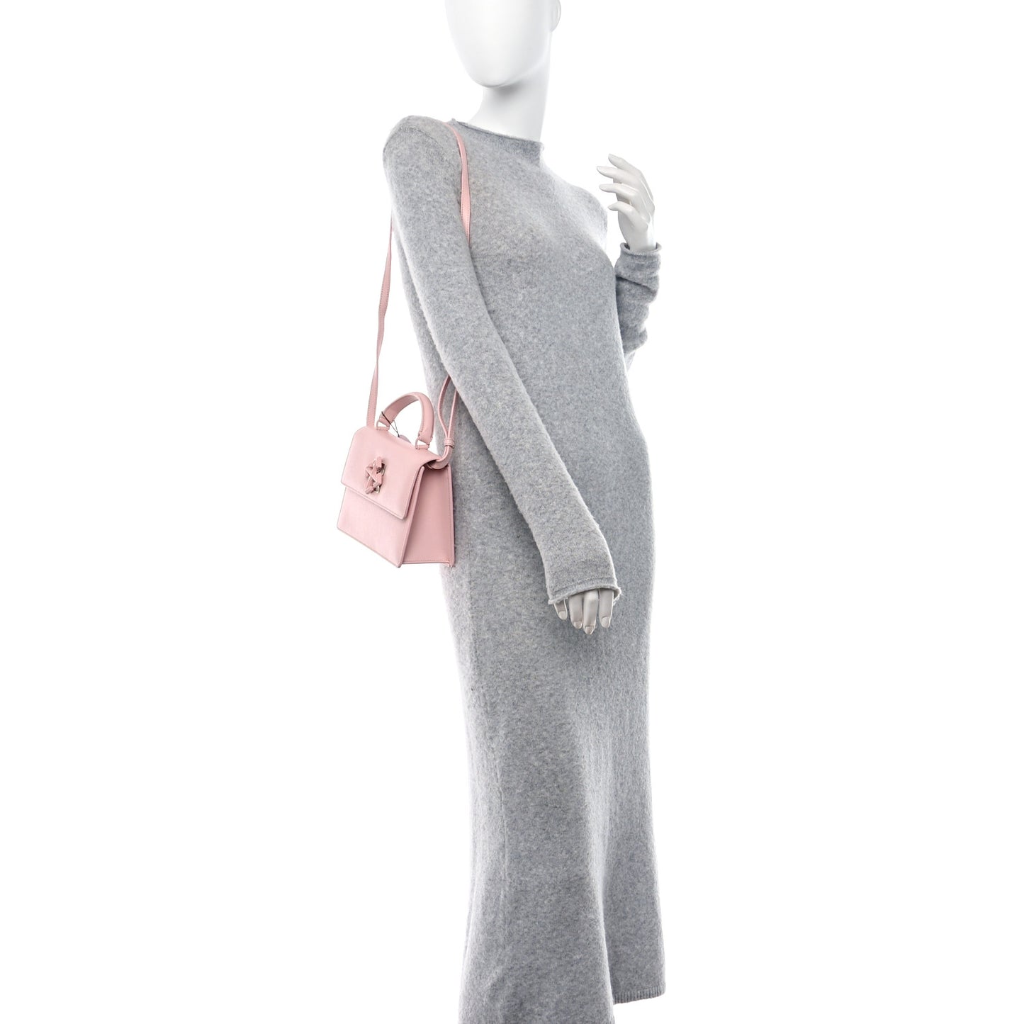 Saffiano Jitney 1.4 Top Handle Bag Pink