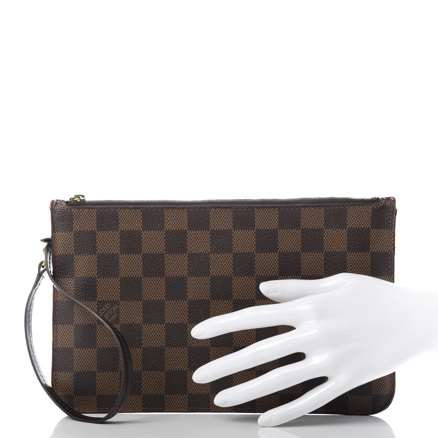 Louis Vuitton Damier Ebene Neverfull MM GM Pochette 2 of 6