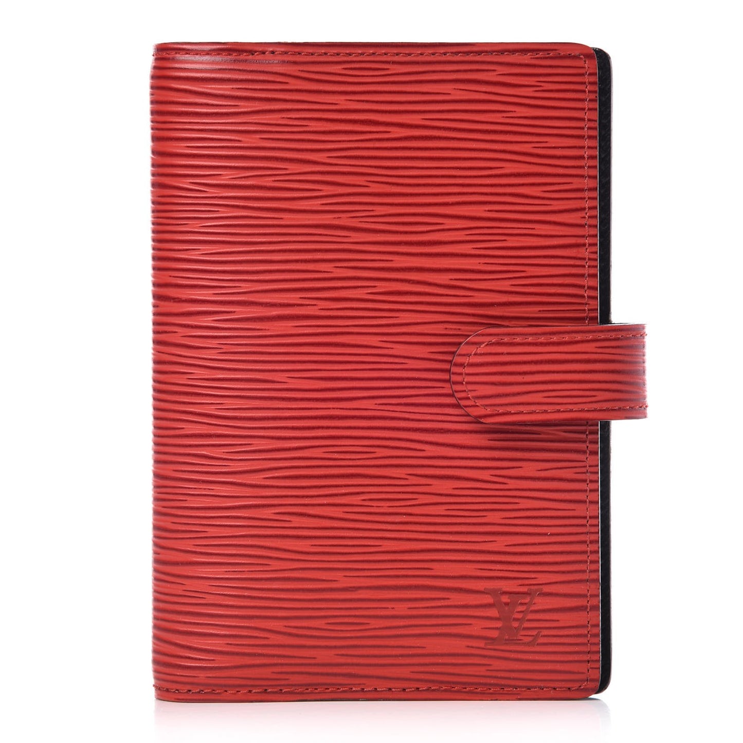 Epi Small Ring Agenda Cover Castillan Red