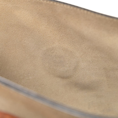 Chloe Suede Calfskin Medium Faye Shoulder Bag Tobacco 13 of 20