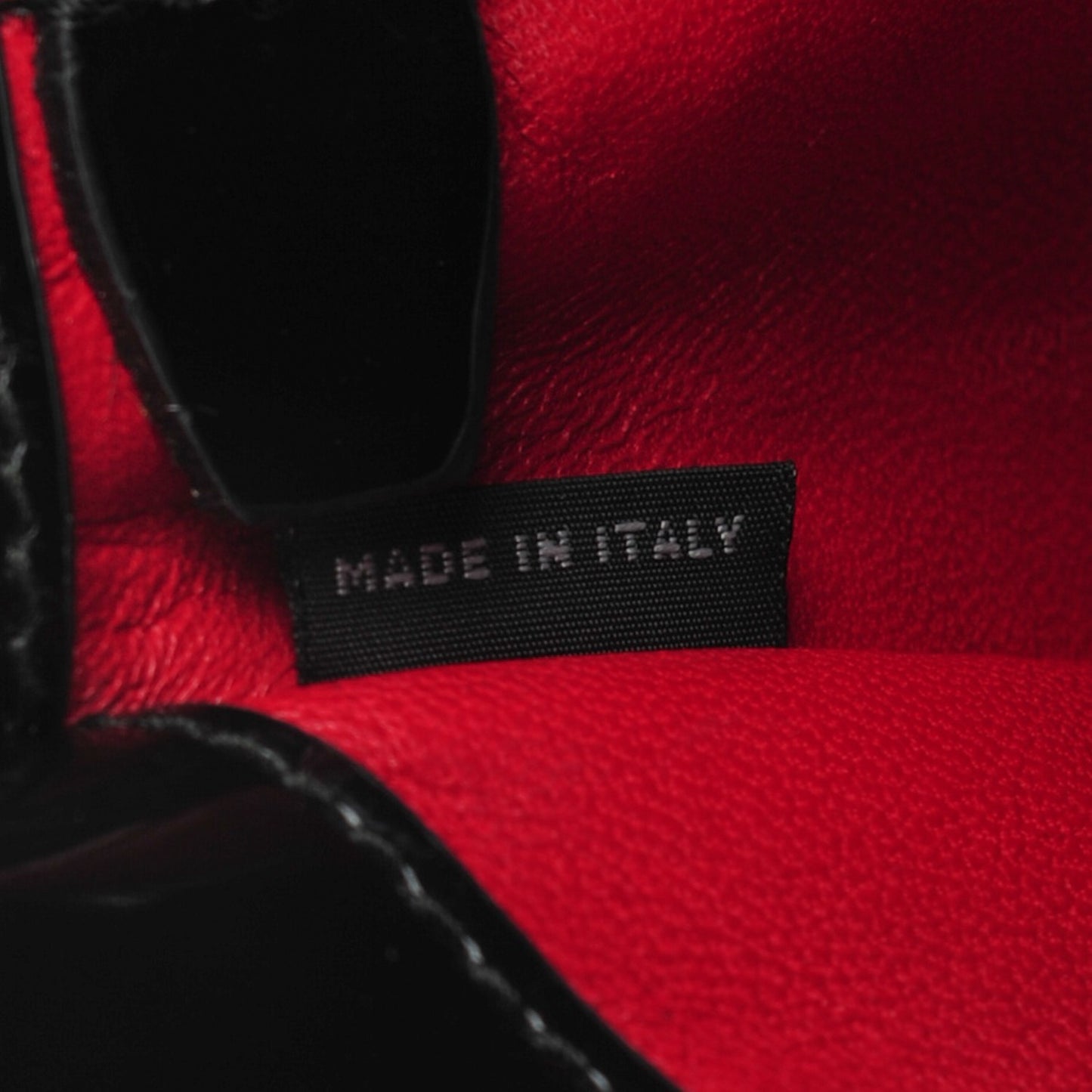 Spazzolato Crystal Studded Tote Nero Black