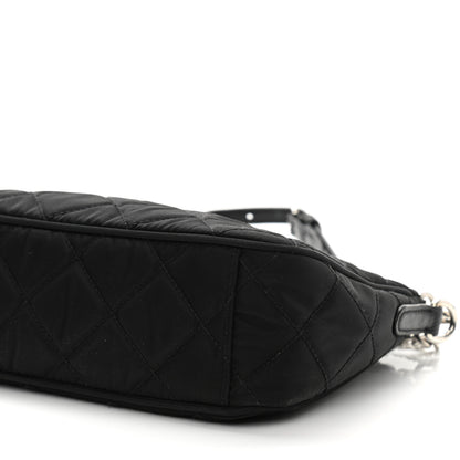 Prada Nylon Tessuto Impuntu Quilted Crossbody Bag Black 10 of 10
