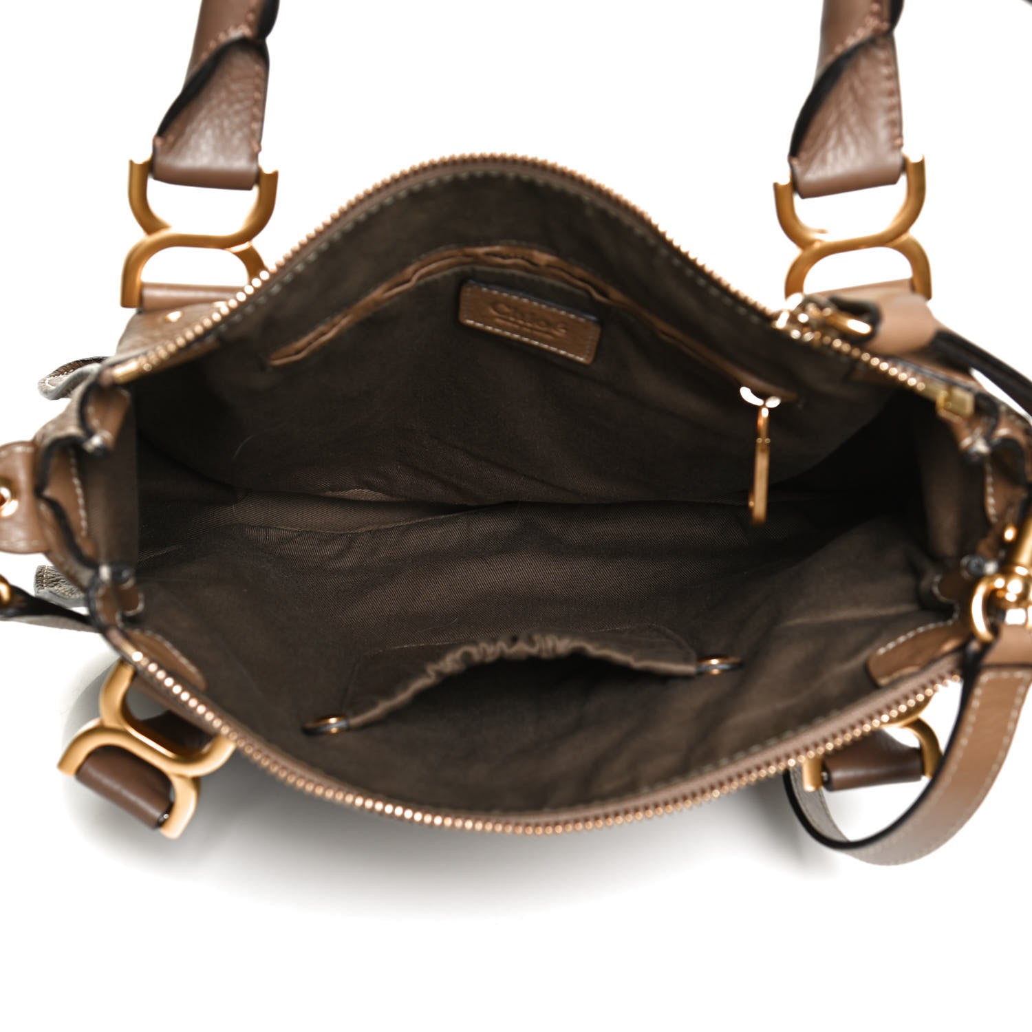 Chloe Calfskin Medium Marcie Satchel Nut 4 of 18