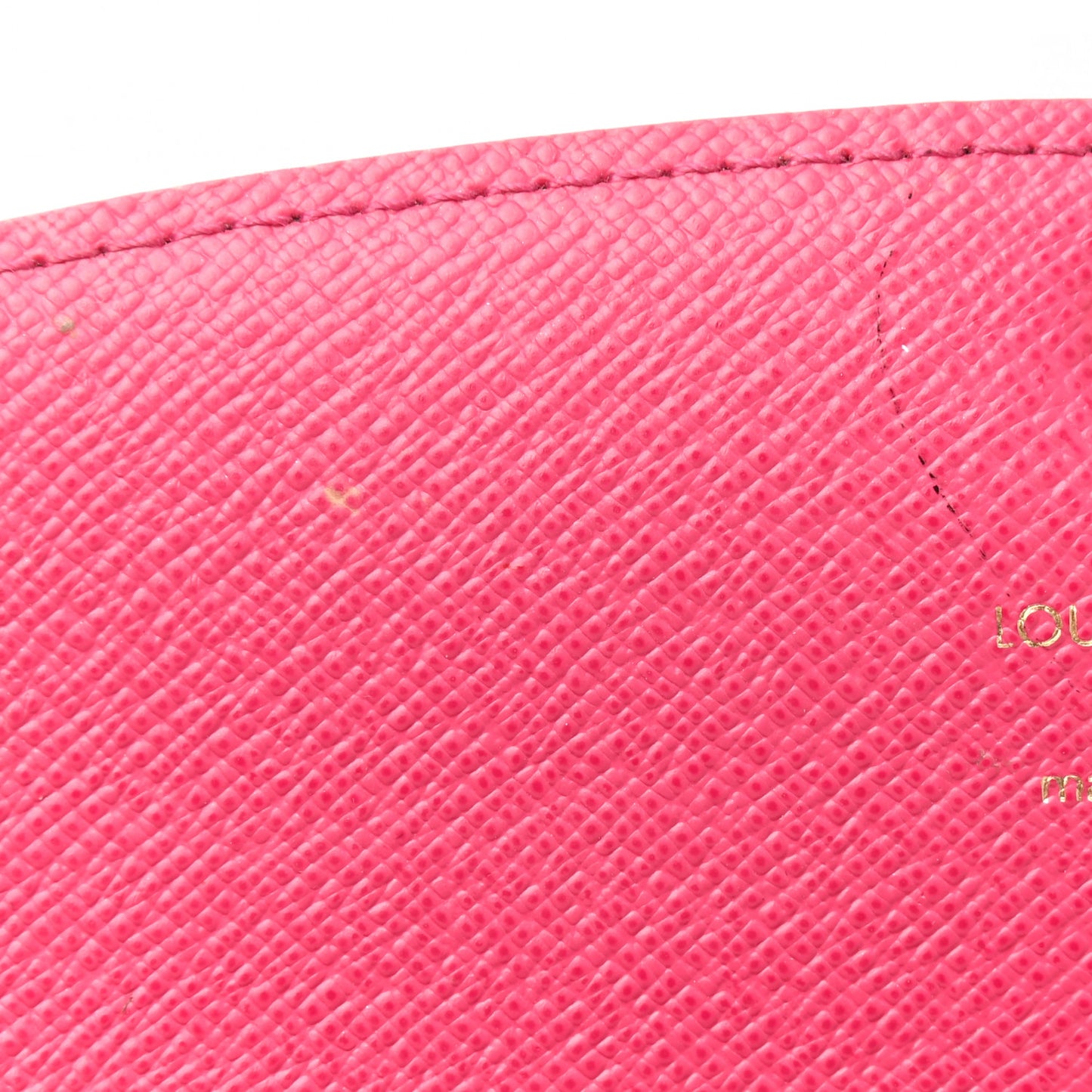 Monogram Bloom Flower Emilie Wallet Fuchsia