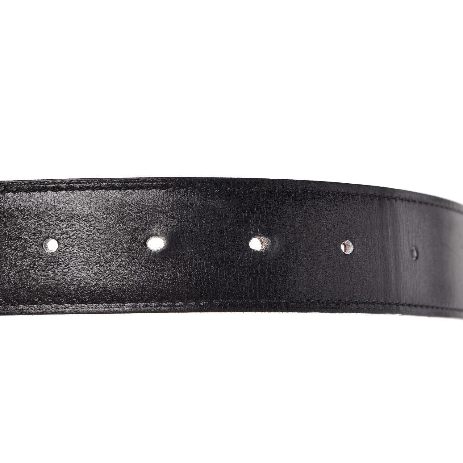 Hermes Box Togo 32mm H Belt 90 Black Gold 8 of 10