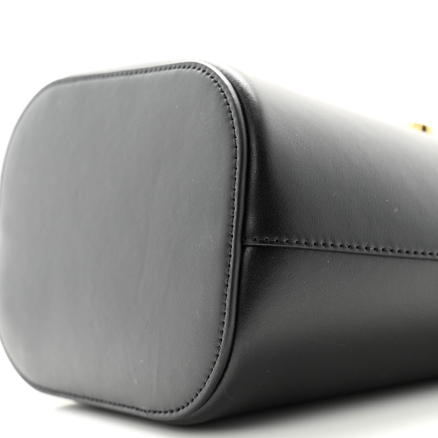 Celine Smooth Calfskin Triomphe Mini Louise Bag Black 9 of 9