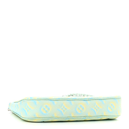 Louis Vuitton Empreinte Monogram Summer Stardust Pochette Accessories Water Green 4 of 8
