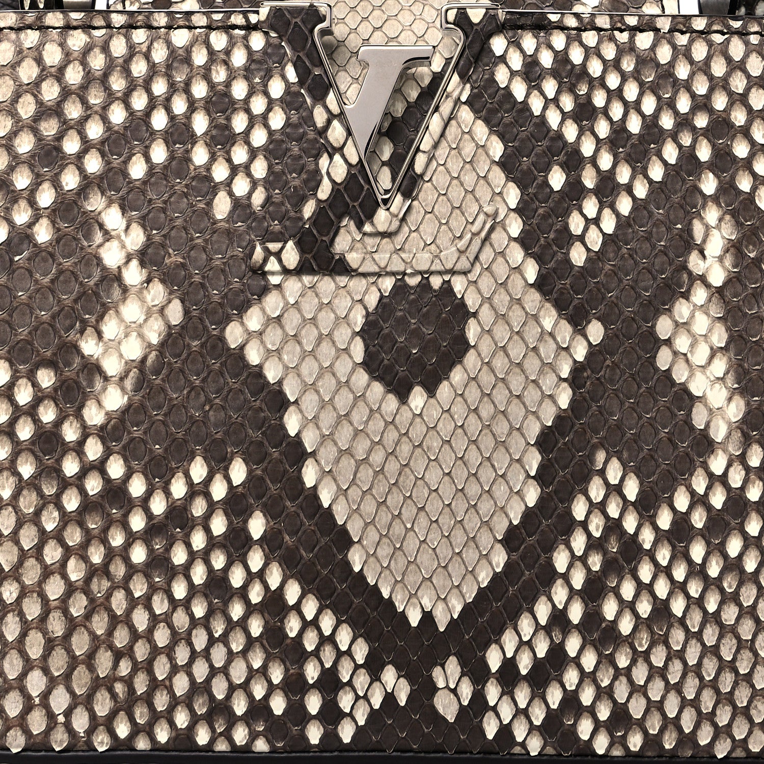 Louis Vuitton Python Capucines Mini Naturel 7 of 12