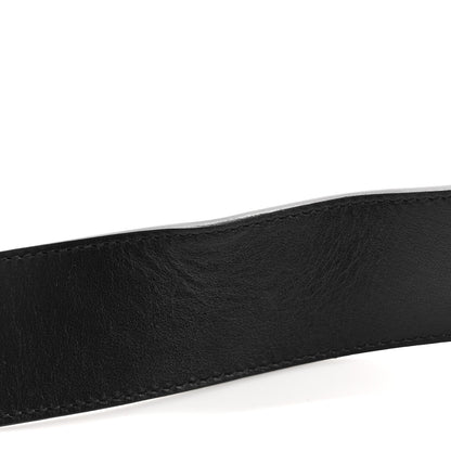 Gucci Textured Calfskin Double G 40mm Belt 100 40 Black 7 of 13