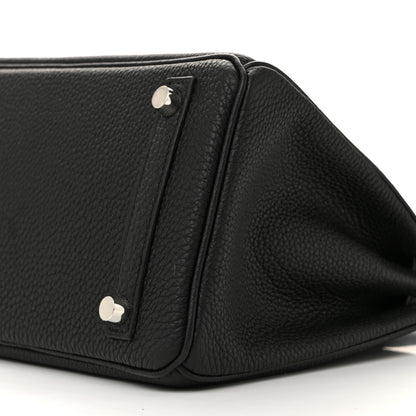 Hermes Togo Birkin 25 Black 10 of 11