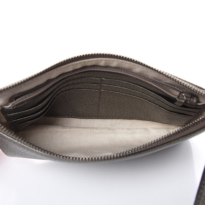 Gucci Metallic Pebbled Calfskin Soho Wristlet Sasso 5 of 7